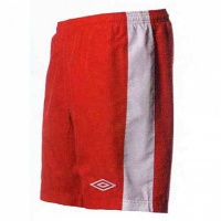 шорты игровые umbro arnett short junior 60035u (a54) красн/бел.