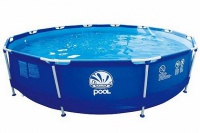 бассейн каркасный 360х76 jilong round steel frame pools jl017236ng