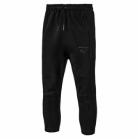 брюки тренировочные puma pace net pants 7/8, мужские 57504401 черные