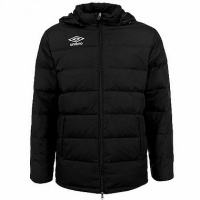 пуховик umbro men down jacket мужской (060) черный