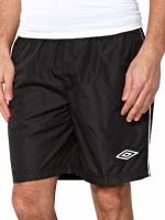 шорты тренировочные umbro stadium training short мужские 320113 (611) чер/бел.