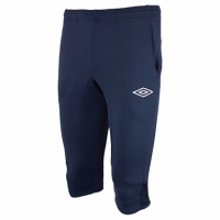 бриджи тренировочные umbro unique training pant 3/4 u94084 (n84) т.син/бел.