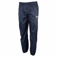 брюки umbro uniform training shower pants, в/в защитные 423013 (911) т.син/бел.