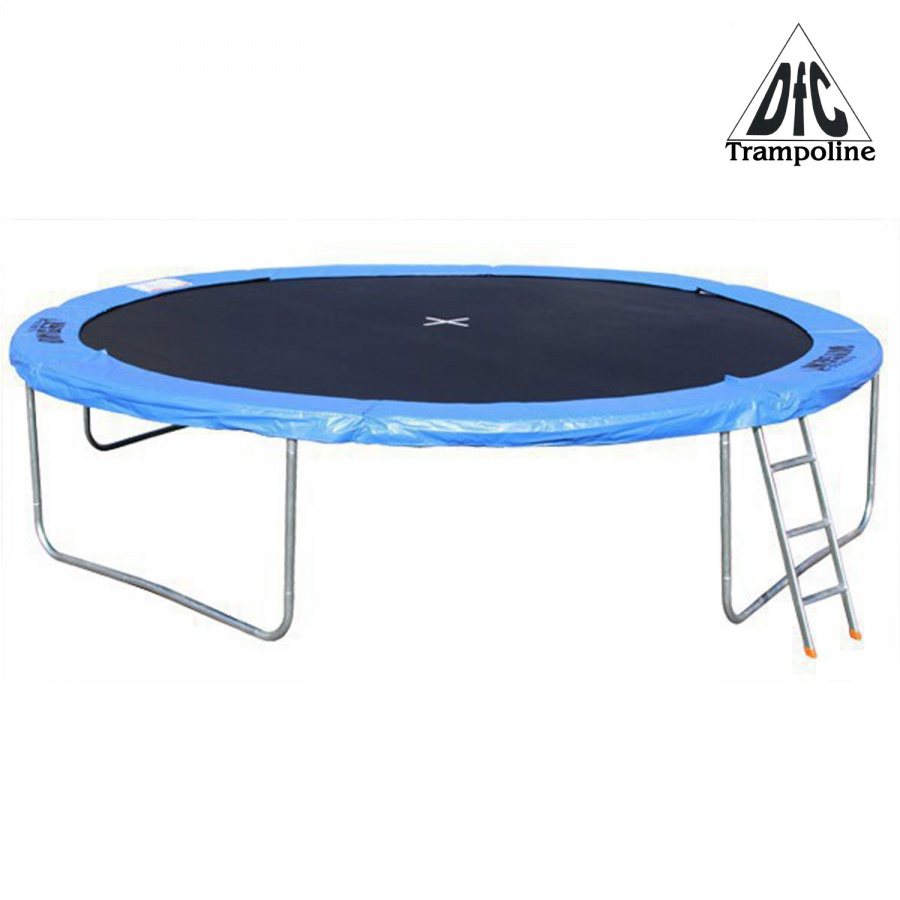 Батут DFC Trampoline Fitness 8FT-TR без сетки (244 см) купить за 7 990 руб.  в Иркутске - АвелонСпорт