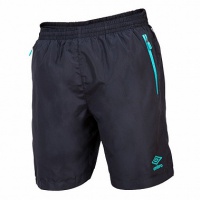 шорты спортивные umbro custom woven shorts мужские 320217 (06m) чер/ментол