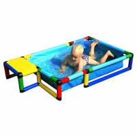 бассейн маленький 145x85x25 см quadro pool small 10960