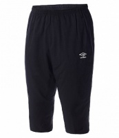 бриджи спортивные umbro pro training 3/4 pant мужские 62925u (060) черные