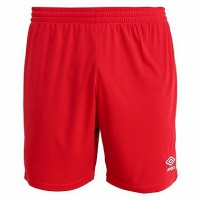 шорты игровые umbro field short мужские 133015 (021) красн/бел.