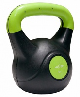 гиря пластиковая 4 кг star fit db-501 зеленый