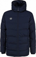 пуховик umbro down jacket (098) т.син/сер.