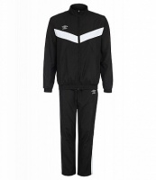 костюм спортивный umbro unity lined suit брюки прямые 463115 (661) чер/бел.