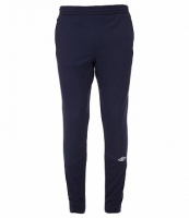 брюки спортивные umbro slim fit training pant зауженные 373010 (911) т.син/бел.