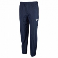 брюки спортивные umbro unity shower pant, ветрозащитные 423015 (991) т.син/бел.