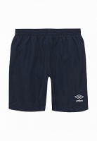 шорты тренировочные umbro smart training shorts мужские 322016 (091) т.син/бел.