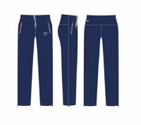 брюки спортивные umbro custom woven pants мужские 551017 (09s) т.син/сереб.